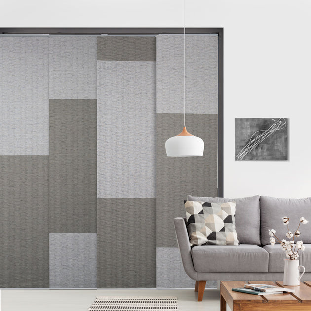 Room Darkening Panel Glide Blinds Inspirations | GoDear Design