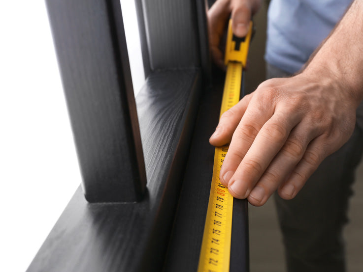 how to measure for vertical blinds