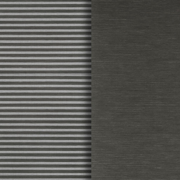 GoDear Design Two textured gray surfaces, one with horizontal stripes, on a plain background.