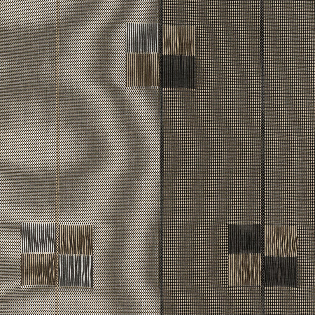 GoDear Design Textured fabric swatch with checkered pattern