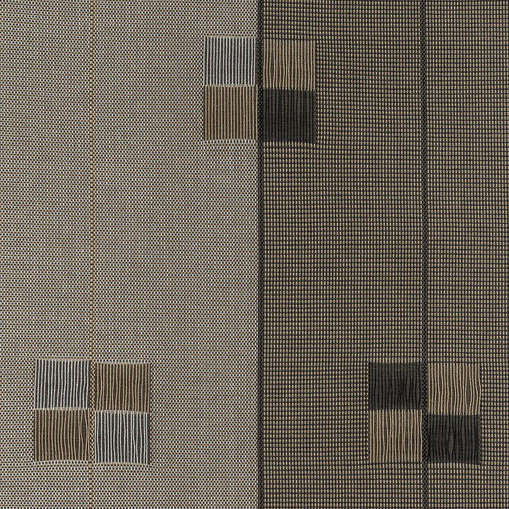 GoDear Design Textured fabric swatch with checkered pattern