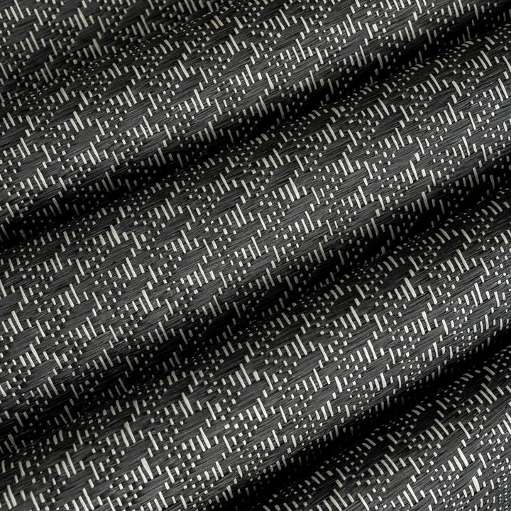 Black fabric with a subtle pattern