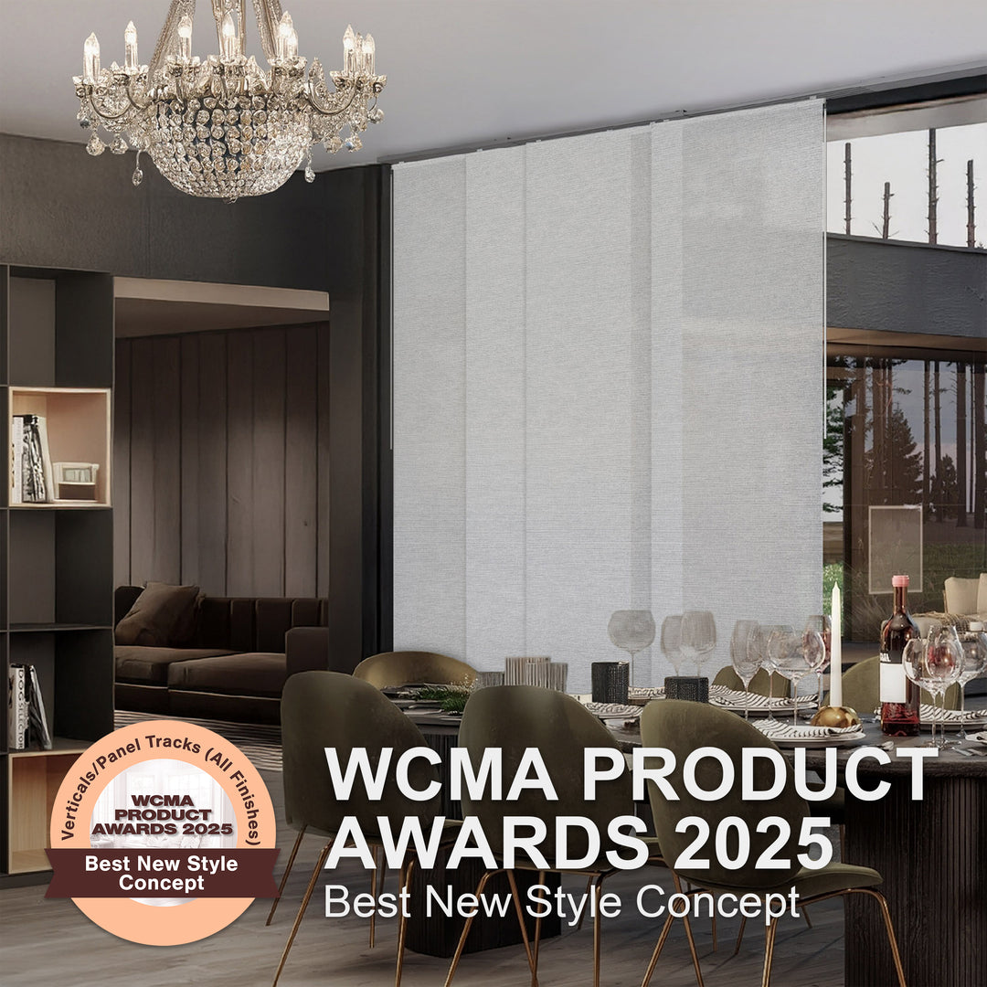 GoDear Design_Modern interior design with furniture and decor, featuring WCMA Product Awards 2025 text.