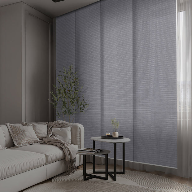 Twilight Ashes semi-sheer blinds