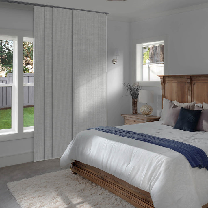 Snowfall Night glass door blinds