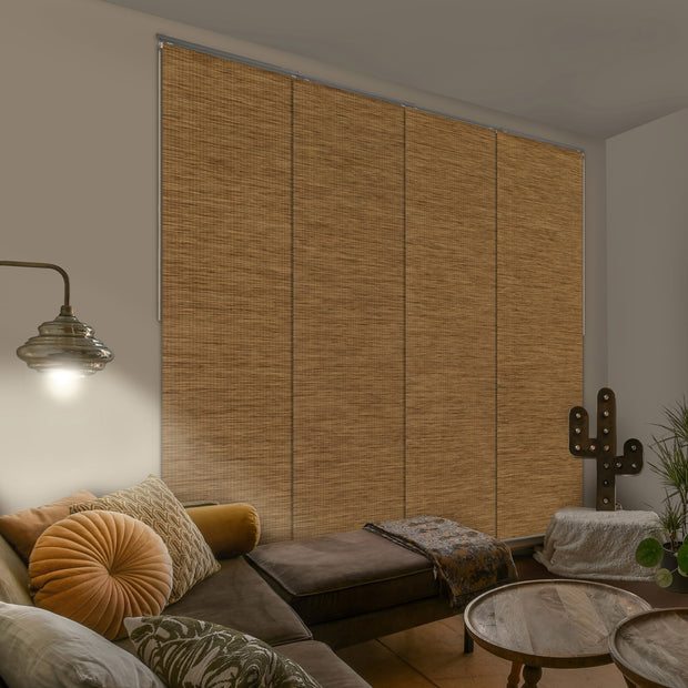Afterglow sliding glass door blinds