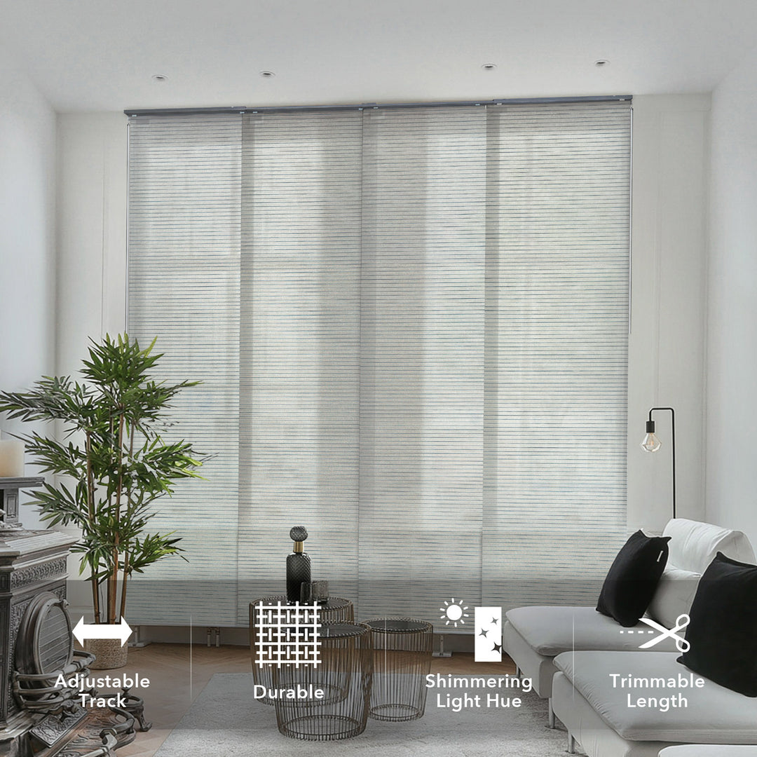 Topaz features living room wall covering