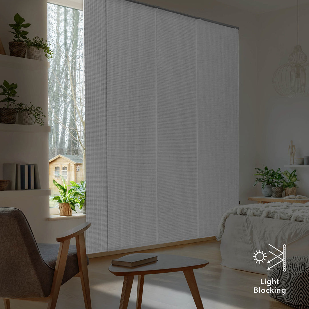Snowfall Night white blinds for windows