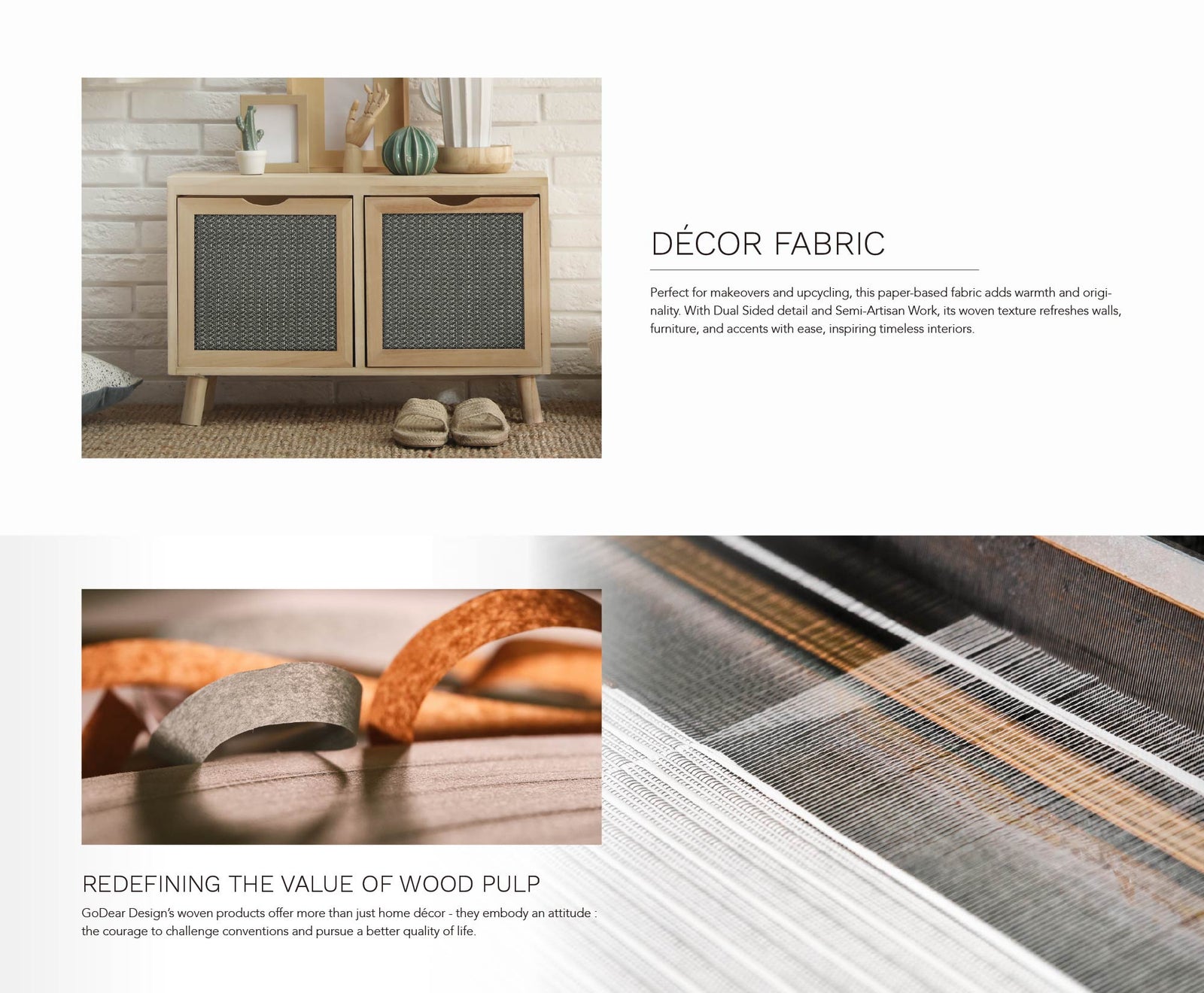 Modern entryway with natural wood storage, indoor plants, and warm neutral tones.