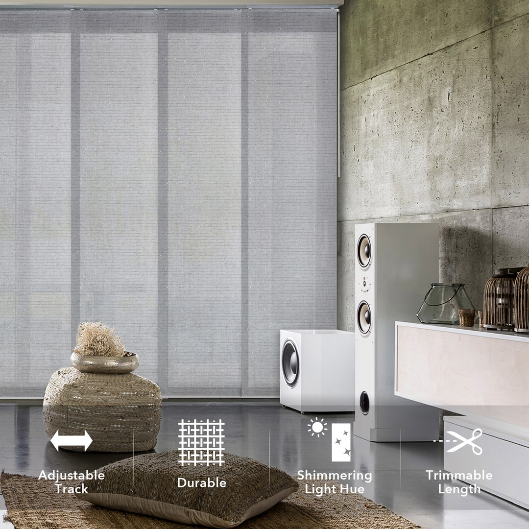 Diamond Silver modern room divider