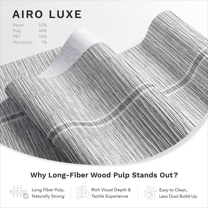 Airo Luxe wood pulp materials