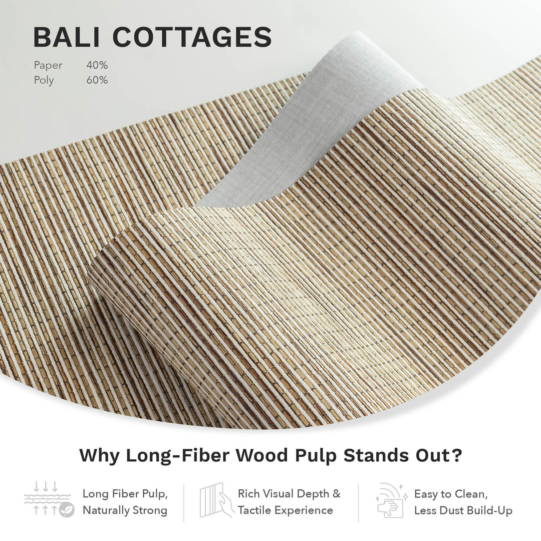 Bali Cottages paper window blinds