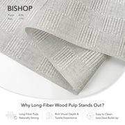 GoDear Design Sheet of paper with grid pattern on a white background, featuring the brand 'Bishop'.