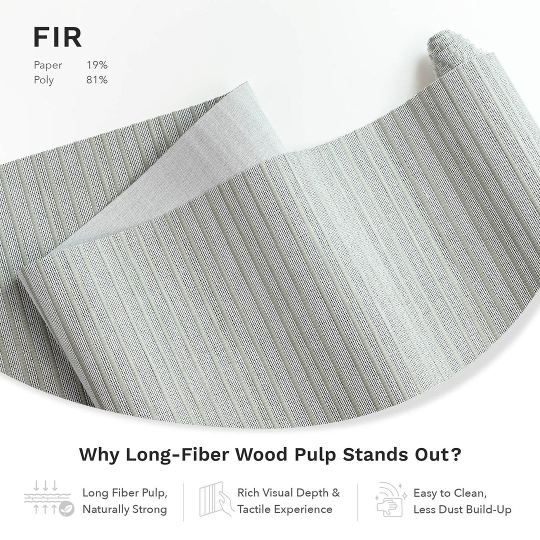 Fir materials wood pulp