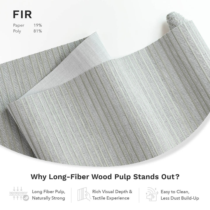 Fir materials wood pulp