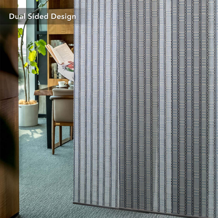 GoDear Room divider with a patterned design in an indoor setting