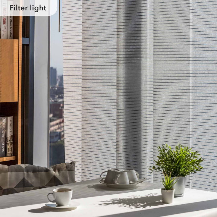 Topaz filter sunshine window treatments