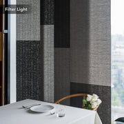 GoDear Design Dining table setting with a textured gray wall in the background