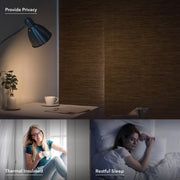 Afterglow thermal insulated window covering