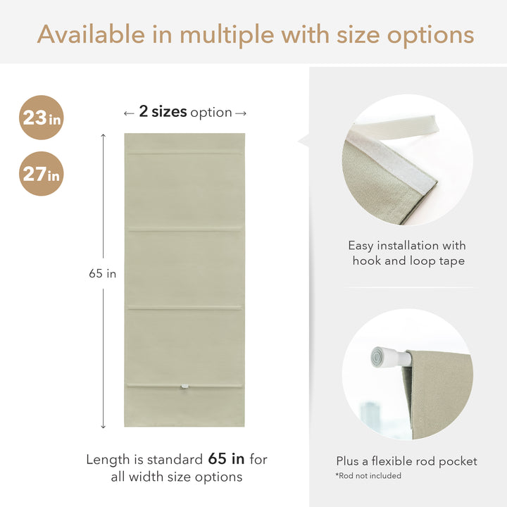 GoDear Design_Product dimensions and installation details with text on a white background