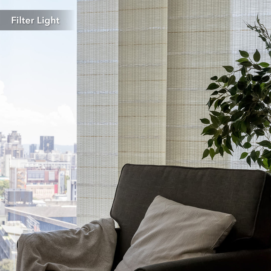Horizon light filtering blinds