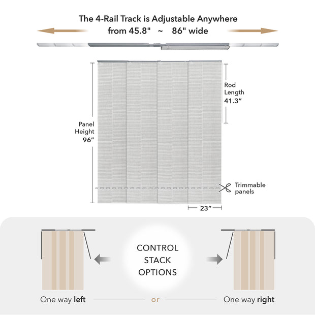 Zipper SPEC Adjustable Window Blinds