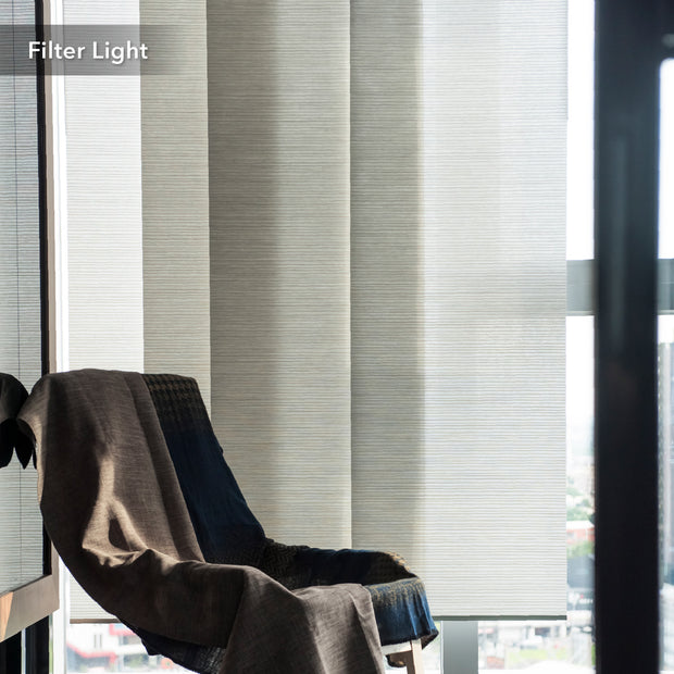 Marble light filtering window treatments