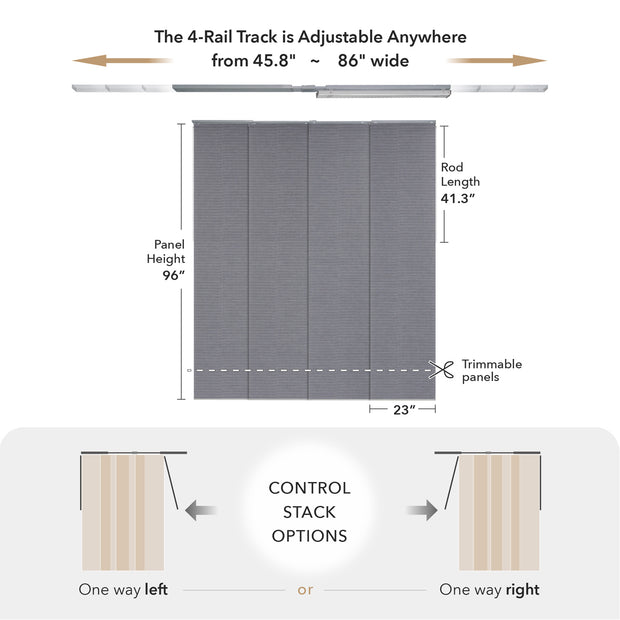 Twilight Ashes adjustable sliding panels SPEC