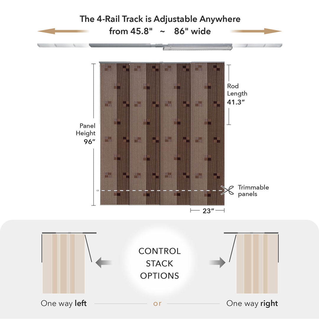 Autumn adjustable window blinds