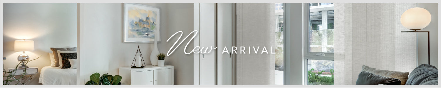 GoDear Design_Modern living room with 'New Arrival' text overlay