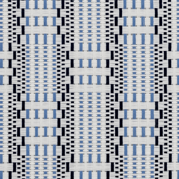 GoDear Patterned fabric with black, blue, and white colors