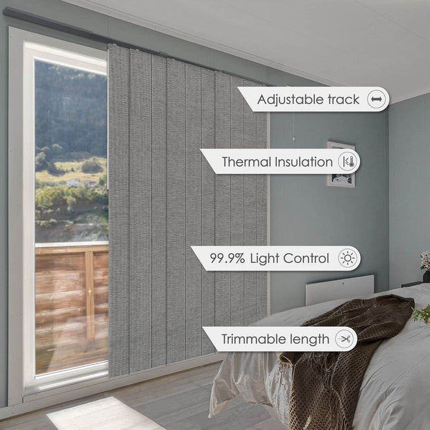 Sliding panels for energy savings