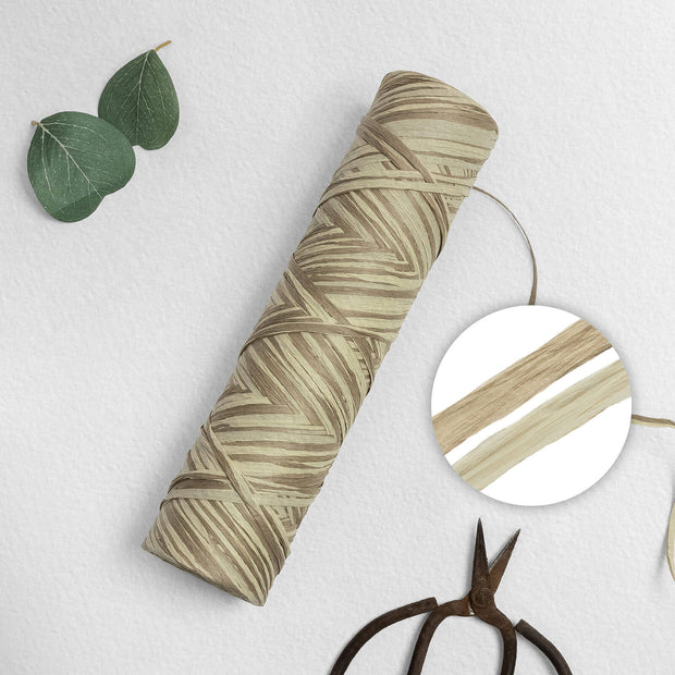 Paper Raffia Ribbon | Birch Beige