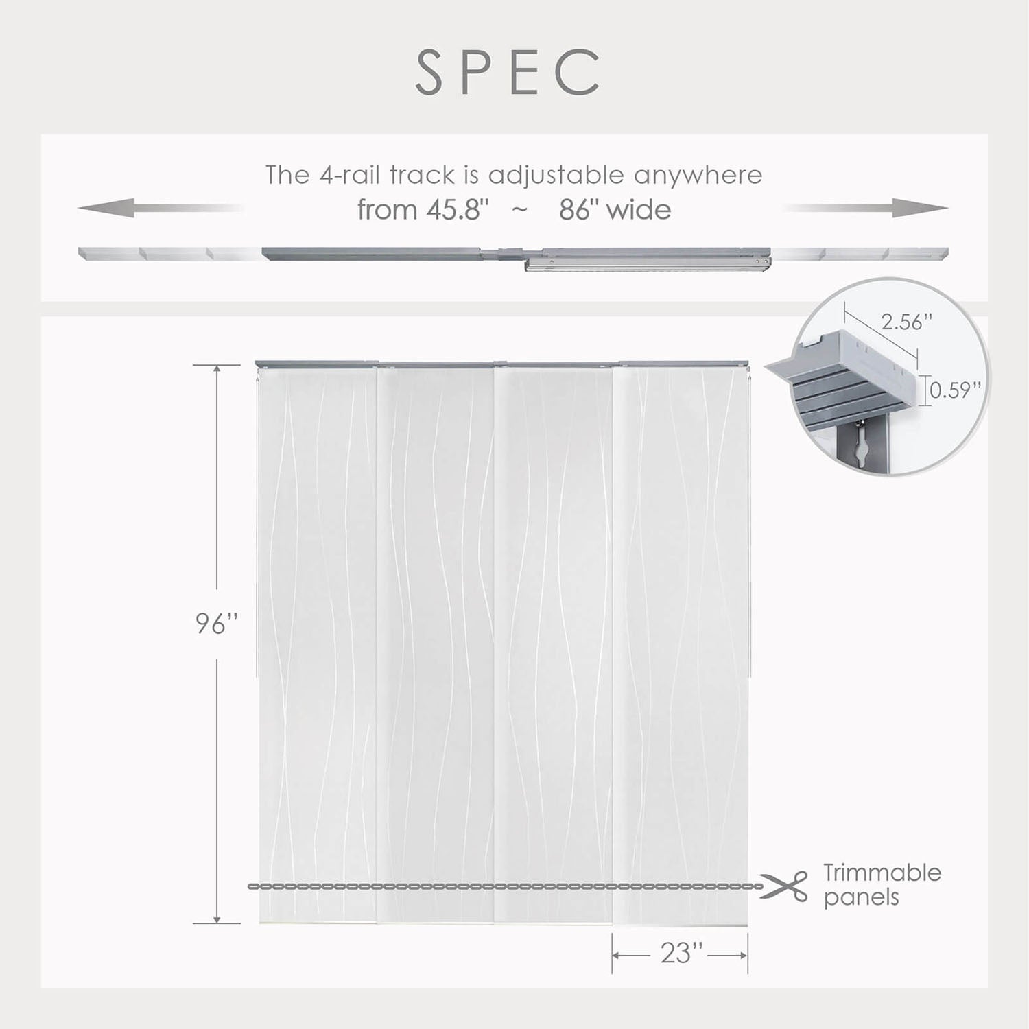 Vertical Blinds for large window | Hide & Seek Series | GoDear – GoDear ...