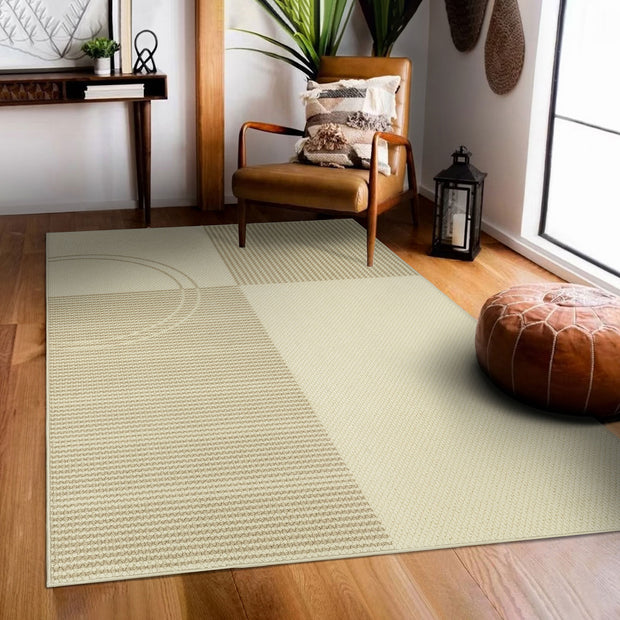 New Zealand Wool Area Rug | Crescent Wool Blended | Compass