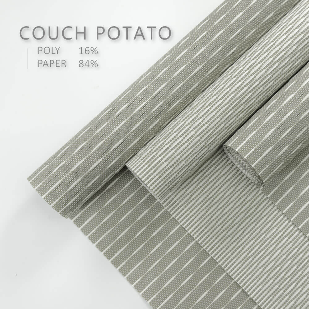 natural woven fabric details