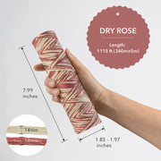 Paper Raffia Ribbon | Dry Rose