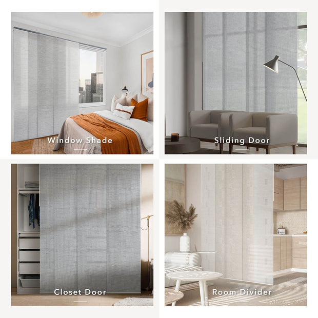 versatile uses of panel track blinds