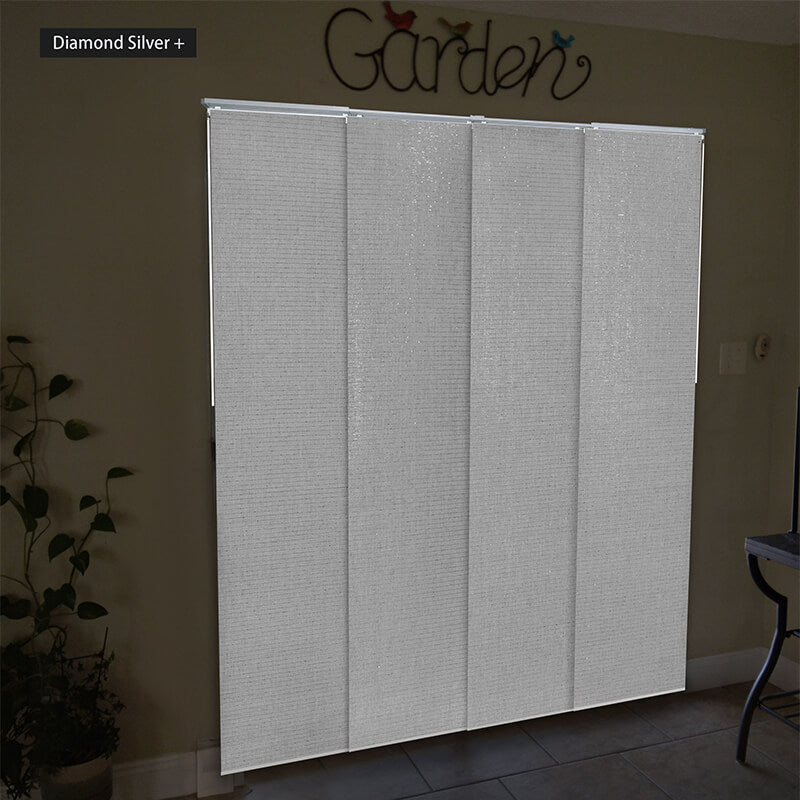 blackout sliding door blinds