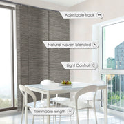 panel track blinds features