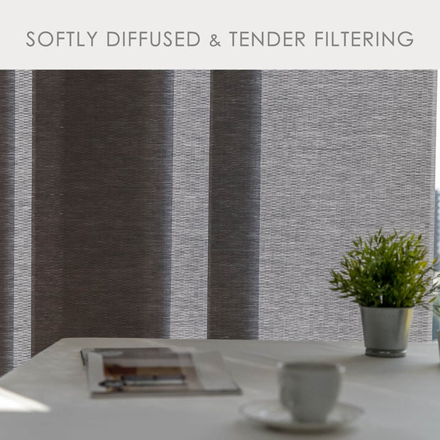 Adjustable Sliding Panels | Semi-Sheer (Sparse Weave) | Lavender