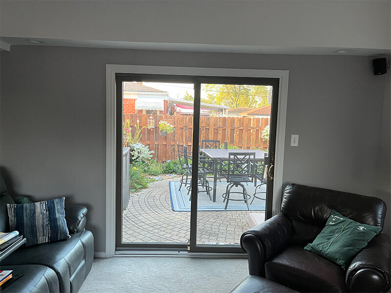 large sliding door
