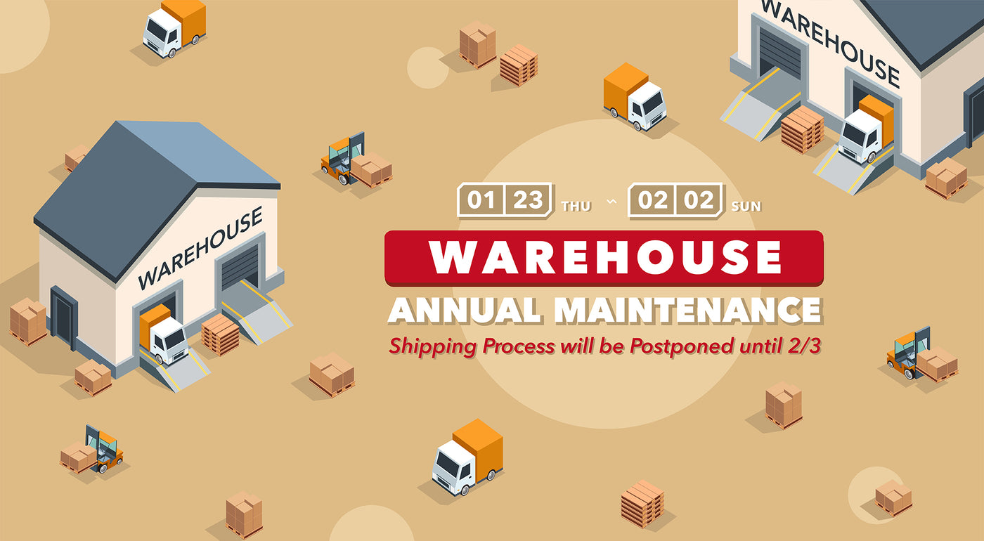 Shopify Banner Warehouse Notice 2025