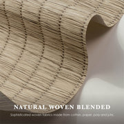 natural woven wallpaper