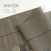 Adjustable Sliding Panels | Semi-Sheer (Dense Weave) | Winter