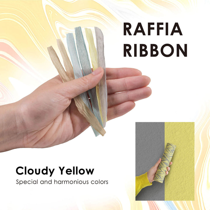 double color paper ribbon