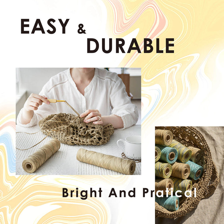paper raffia knitting alternatives