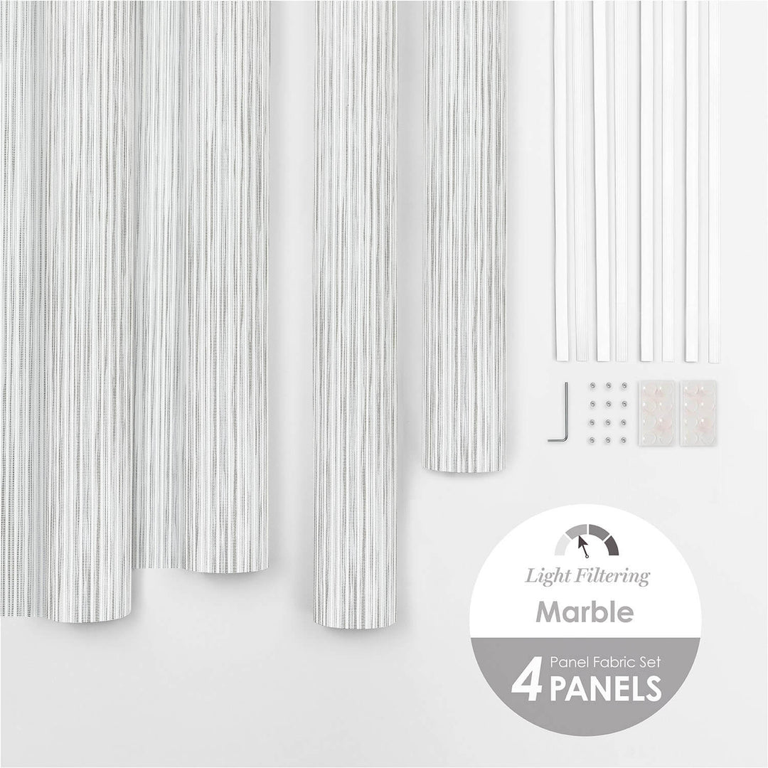 four panels only fabric set