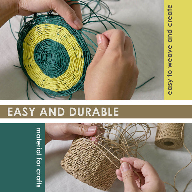 Paper Raffia Ribbon | Oatmeal | GoDear Design