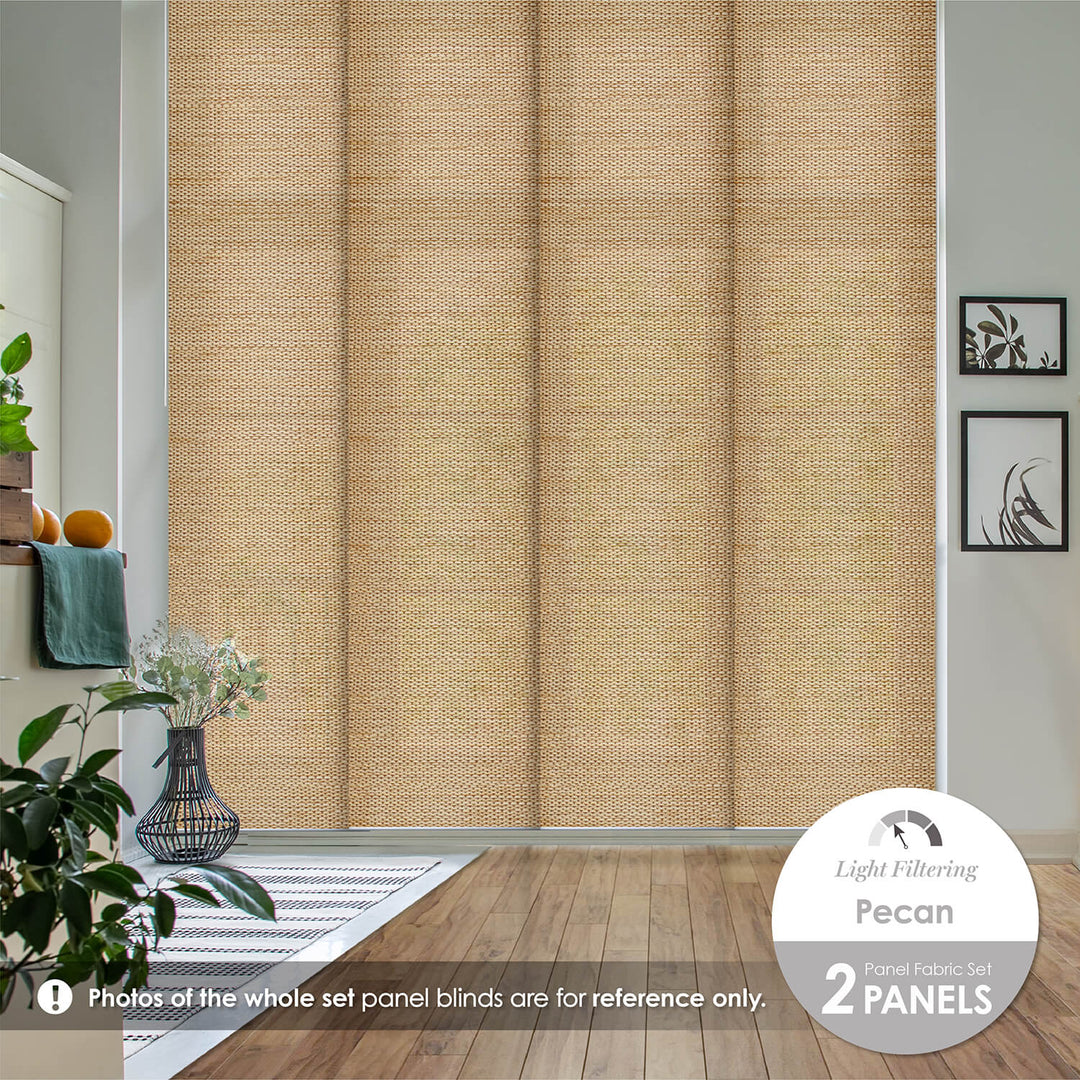 Vertical Blinds Replacement for Pecan | GoDear Design, image size:1080x1080